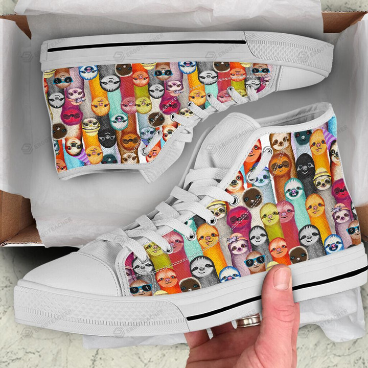 Sloth High Top Shoes