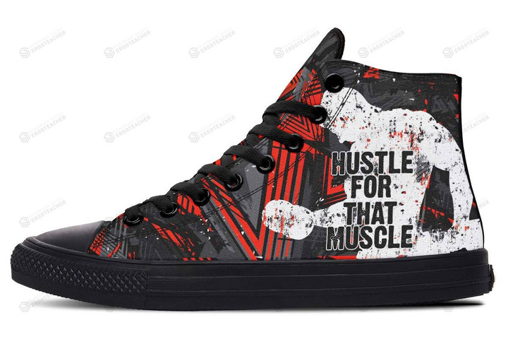Hustle For Muscle High Top Shoes