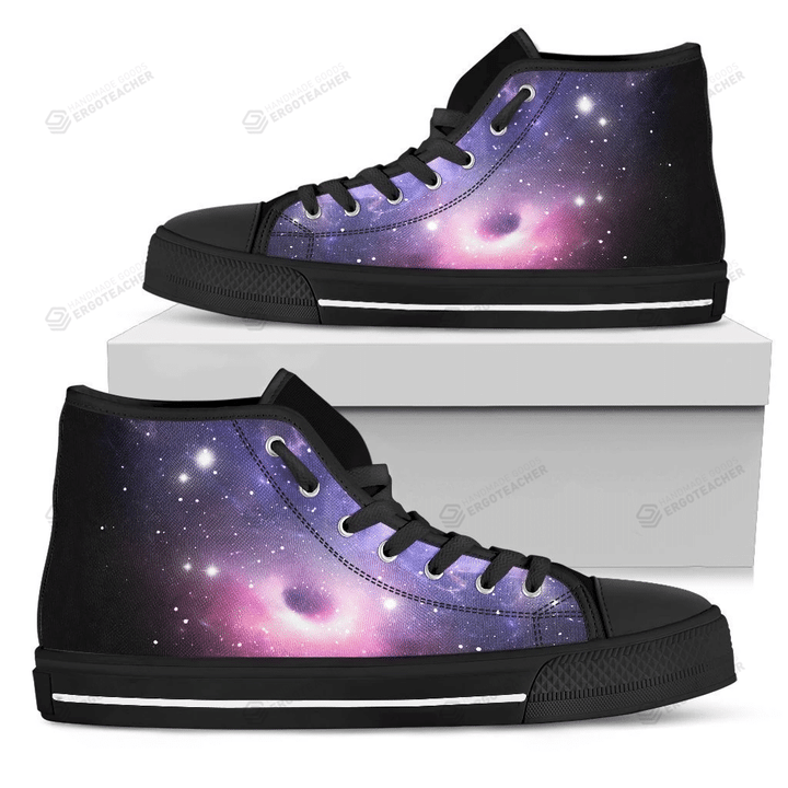Dark Light Purple High Top Shoes