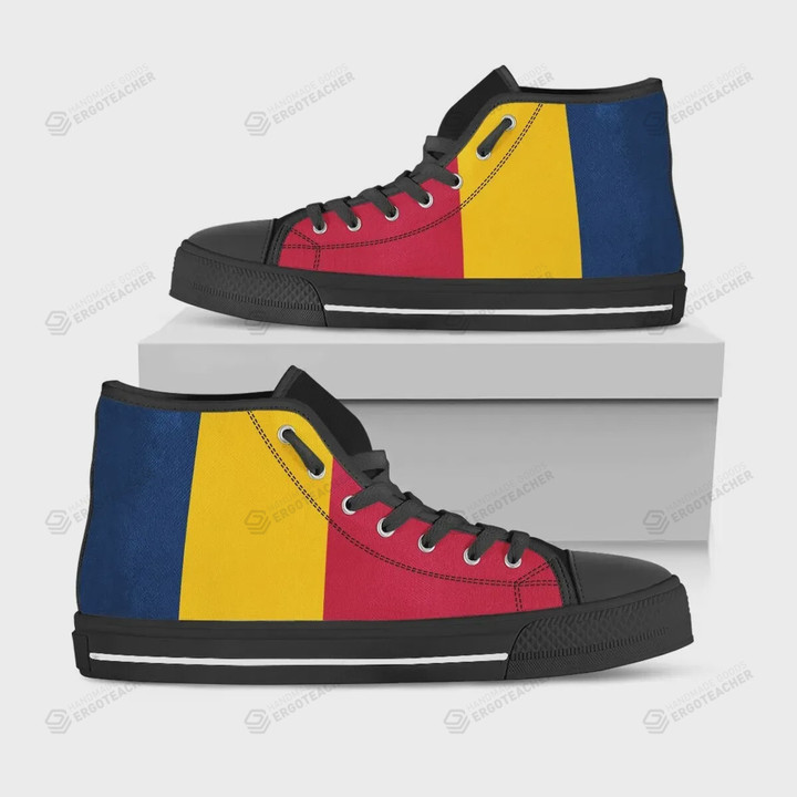 Chad Flag High Top Shoes