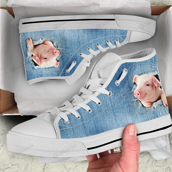 Pig High Top Shoes