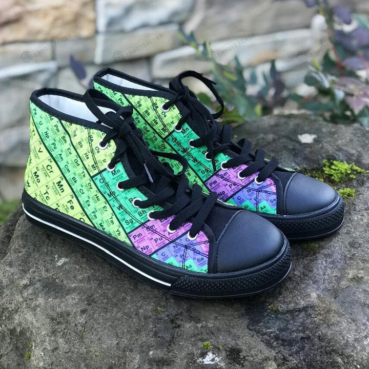 Periodic Table High Top Shoes