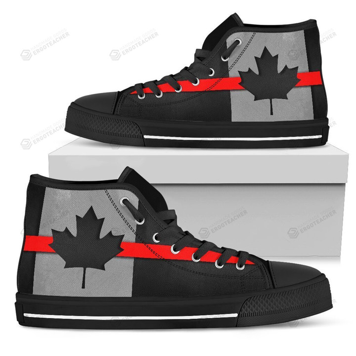 Thin Red Line Canada High Top Shoes