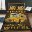 School Bus Driver Jesus Take The Wheel  Bed Sheets Spread  Duvet Cover Bedding Sets