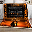 Personalized From Dad To My Daughter I Would Use My Last Breath To Say Sherpa Fleece Blanket Meaningful Gifts For Her Great Customized Gifts For Birthday Christmas Thanksgiving Graduation