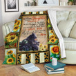 Personalized Black Bear To My Beautiful Daughter Fleece Blanket From Mom You Make Me Happy My Only Sunshine Great Customized Blanket Gifts For Birthday Christmas Thanksgiving