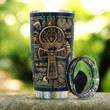 Ancient Egypt Pharaoh Stainless Steel Tumbler, Tumbler Cups For Coffee/Tea, Great Customized Gifts For Birthday Christmas Thanksgiving