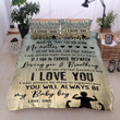 Personalized Family Dad To Son I'm Always Here To Support You  Bed Sheets Spread  Duvet Cover Bedding Sets