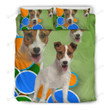 Amazing Jack Russell Dog Bed Sheets Spread  Duvet Cover Bedding Sets
