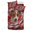 Jack Russell Terrier Print Bedding Sets Bed Sheets Spread  Duvet Cover Bedding Sets