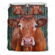 Cow Print Bed Sheets Spread  Duvet Cover Bedding Sets