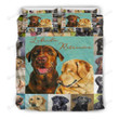 Labrador Retriever Dog Bed Sheets Spread  Duvet Cover Bedding Sets