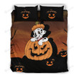 Dalmatian Pumpkins Halloween Bed Sheets Spread  Duvet Cover Bedding Sets