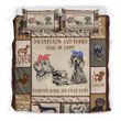 Dachshund And Books Make Me Happy Bed Sheets Spread  Duvet Cover Bedding Sets