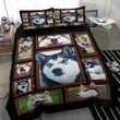 Huskey Dog Bed Sheets Spread  Duvet Cover Bedding Sets