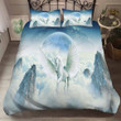3D White Myth Unicorn Bed Sheets Duvet Cover Bedding Set