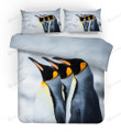 3D Polar Penguin Bed Sheets Duvet Cover Bedding Set