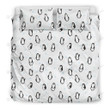 Penguin Bed Sheets Duvet Cover Bedding Set