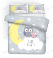 Owl Good Night Bed Sheets Duvet Cover Bedding Sets