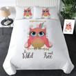 Owl Be Wild 🦉& Free  Bed Sheets Duvet Cover Bedding Sets