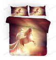 3d Sunset Horse  Bed Sheet Duvet Cover Bedding Sets