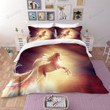 3d Sunset Horse  Bed Sheet Duvet Cover Bedding Sets