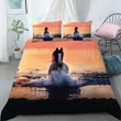 Horse Running In The Water Bed Sheets Duvet Cover Bedding Sets