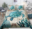 Turtle Vintage Bed Sheets Duvet Cover Bedding Sets