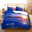 Turtle And Beach Bed Sheets Duvet Cover Bedding Sets