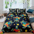 Colorful Turtles Bed Sheet Duvet Cover Bedding Sets