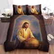 God Rubbing The Earth Bed Sheets Spread  Duvet Cover Bedding Sets