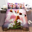 The Cross And White Scarf Bed Sheets Spread  Duvet Cover Bedding Sets
