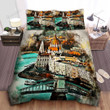 Budapest In Watercolour Bed Sheets Spread  Duvet Cover Bedding Sets