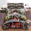Jackson Square New Orleans In Watercolour Bed Sheets Spread  Duvet Cover Bedding Sets