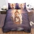 God Holding A Goat Bed Sheets Spread  Duvet Cover Bedding Sets