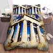 Athens In Watercolour Bed Sheets Spread  Duvet Cover Bedding Sets