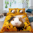 Guinea Pig Flower Bed Sheet Duvet Cover Bedding Sets