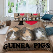 Guinea Pig I Love Guinea Pig Bed Sheet Duvet Cover Bedding Sets