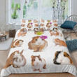 Guinea Pigs Bed Sheet Duvet Cover Bedding Sets