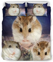 Hamster Print Bed Sheet Duvet Cover Bedding Sets