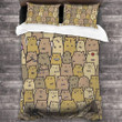 Hamster Cartoon Pattern Bed Sheet Duvet Cover Bedding Sets