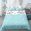 Kids Rabbit Pattern Bed Sheet Duvet Cover Bedding Sets