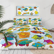 Colorful Fish  Bed Sheets Duvet Cover Bedding Sets
