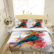 Colorful Bird Pattern Bed Sheets Duvet Cover Bedding Sets