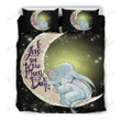 Lovely Elephant And Moon Bed Sheets Duvet Cover Bedding Sets