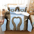 Elephants Love Bed Sheets Duvet Cover Bedding Sets