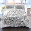 Hedgehog Drawing Pattern Bed Sheets Duvet Cover Bedding Sets