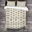 Hedgehog Pattern Bed Sheets Duvet Cover Bedding Sets