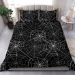 Black Cobweb Bed Sheets Duvet Cover Bedding Sets