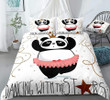 Panda Dancing With The Stars Bed Sheets Duvet Cover Bedding Sets